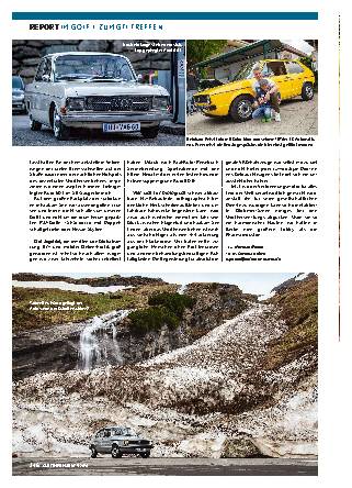 Im Golf L zum GTI-Treffen
