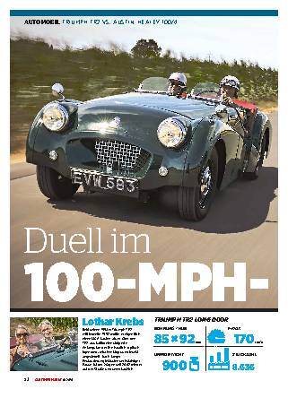 Triumph TR2 vs. Austin-Healey 100/4