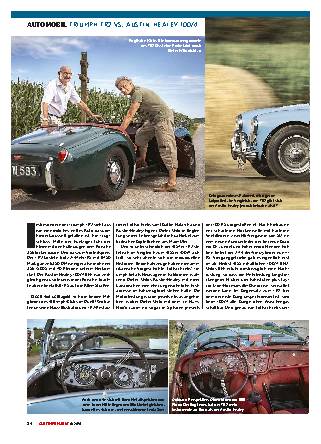 Triumph TR2 vs. Austin-Healey 100/4