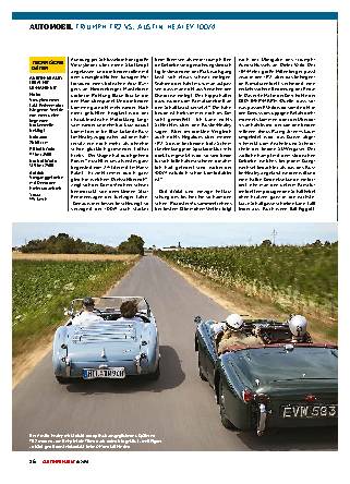 Triumph TR2 vs. Austin-Healey 100/4