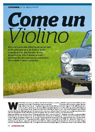 Alfa 2600 Spider