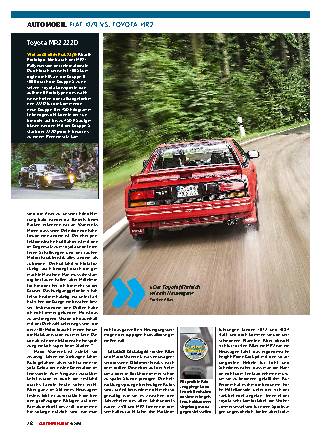 Fiat X1/9 vs. Toyota MR2