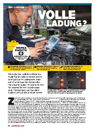 Fehlersuche im Ladesystem