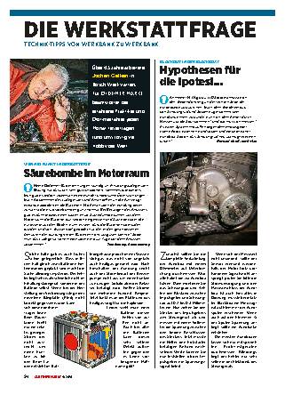 Die Werkstattfrage