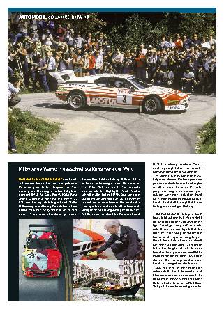 40 Jahre BMW M1