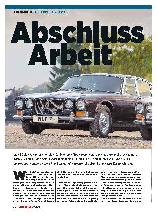 50 Jahre Jaguar XJ
