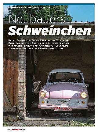 Unterwegs im Trabant P 50