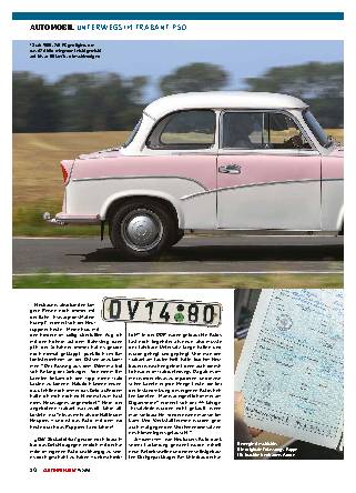 Unterwegs im Trabant P 50