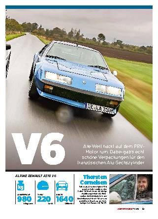 DeLorean vs. Alpine A310 V6