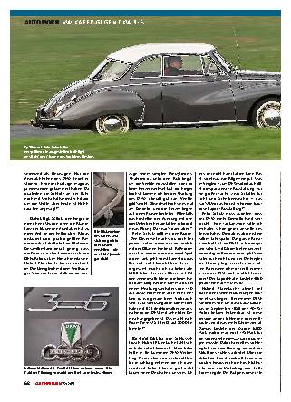 VW Käfer gegen DKW 3=6