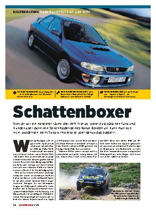 Subaru Impreza GT und WRX