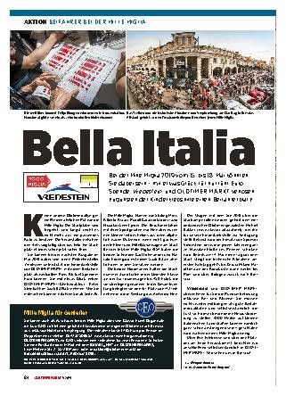 Beifahrer bei der Mille Miglia