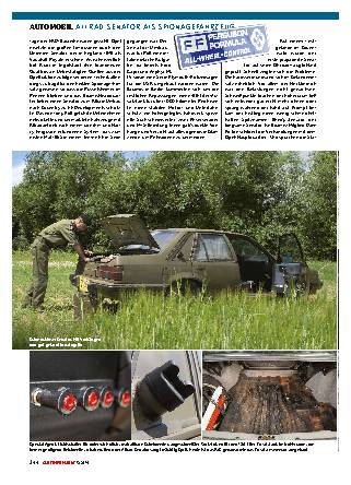 Allrad-Senator als Spionagefahrzeug