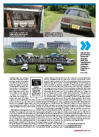 Allrad-Senator als Spionagefahrzeug