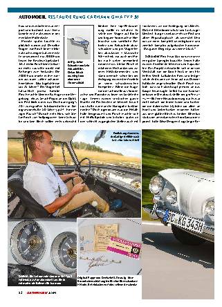 Restaurierung Karmann Ghia Typ 34