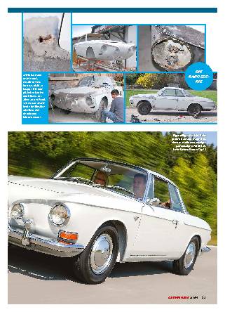 Restaurierung Karmann Ghia Typ 34