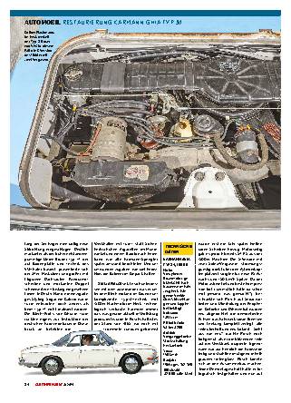 Restaurierung Karmann Ghia Typ 34