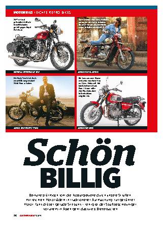 Leichte Retro-Bikes