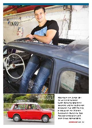 Jugend schraubt an Autobianchi Bianchina
