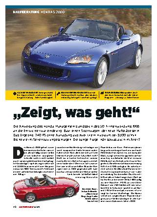 Honda S 2000