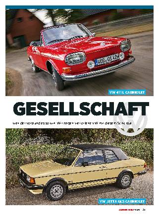 Offene VW von Karmann, die nie in Serie gingen