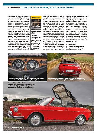 Offene VW von Karmann, die nie in Serie gingen
