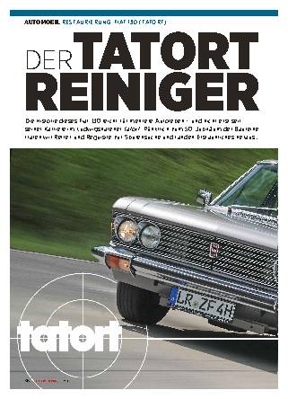 Restaurierung: Fiat 130 (Tatort)