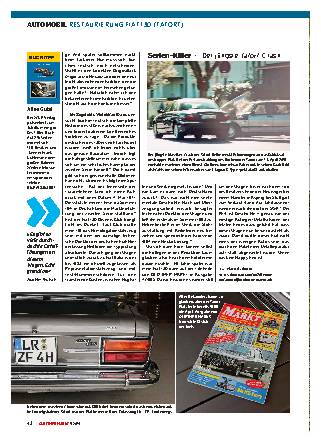 Restaurierung: Fiat 130 (Tatort)