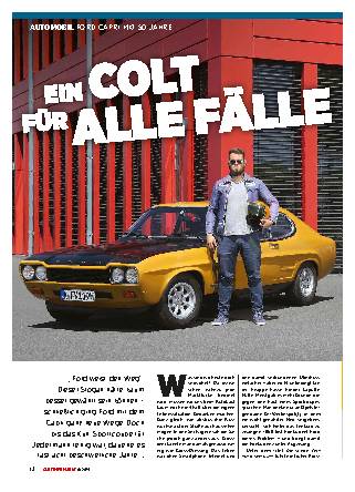 Ford Capri MK1 50 Jahre