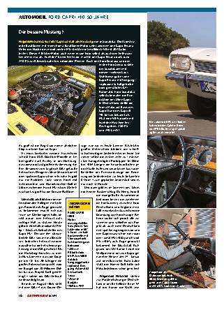 Ford Capri MK1 50 Jahre