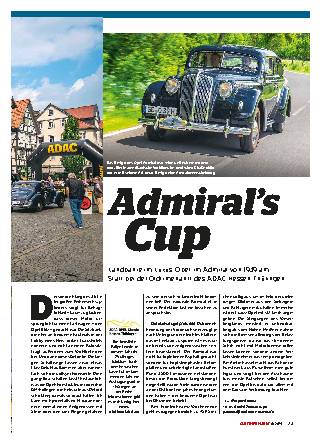ADAC Oldtimerfahrt Hessen-Thüringen 2019