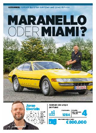 Ferrari 365 GTB/4 Daytona und seine Replika