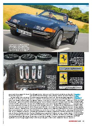 Ferrari 365 GTB/4 Daytona und seine Replika