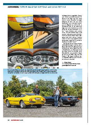 Ferrari 365 GTB/4 Daytona und seine Replika