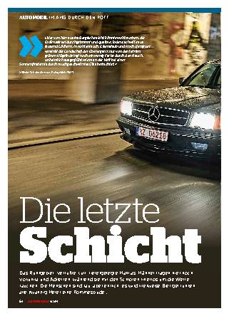 Im AMG durch den Pott