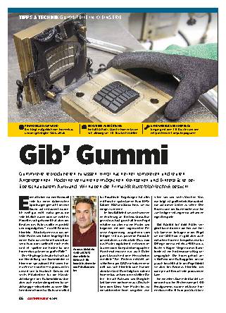 Gummiteile in Kleinserie