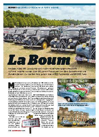 100 Jahre Citroën in La Ferté-Vidame