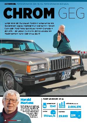 Ford Granada 2.8l (D) vs. Ford Granada 3.8 (USA)
