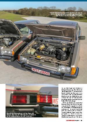 Ford Granada 2.8l (D) vs. Ford Granada 3.8 (USA)
