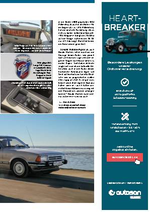 Ford Granada 2.8l (D) vs. Ford Granada 3.8 (USA)