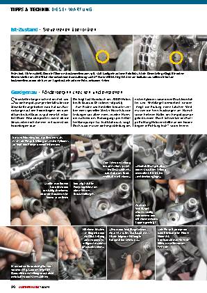 Diesel-Wartung, Teil 1