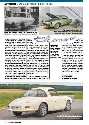 Auto Union 1000 SP & DKW Monza