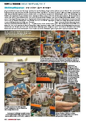 Diesel-Wartung, Teil 2