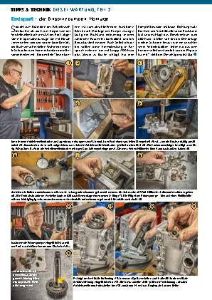 Diesel-Wartung, Teil 2