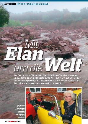 Mit dem Lotus um den Globus