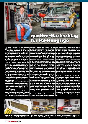 40 Jahre Quattro