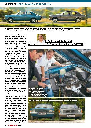 Ford Taunus vs. Ford Cortina