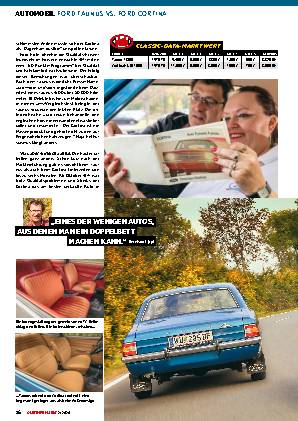 Ford Taunus vs. Ford Cortina