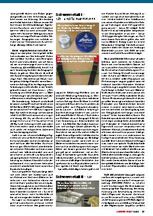 Erlaubte und verbotene Materialien