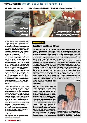 Erlaubte und verbotene Materialien